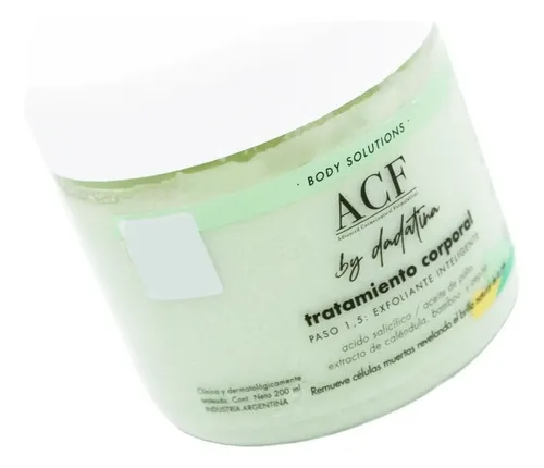 Acf By Dadatina Body Solutions Paso 1,5 Exfoliante Corporal