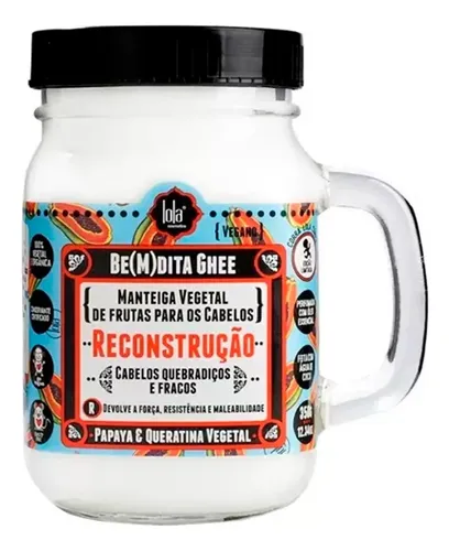 Lola Mascara Reconstruccion Papaya Keratina Pelo Dañado 350