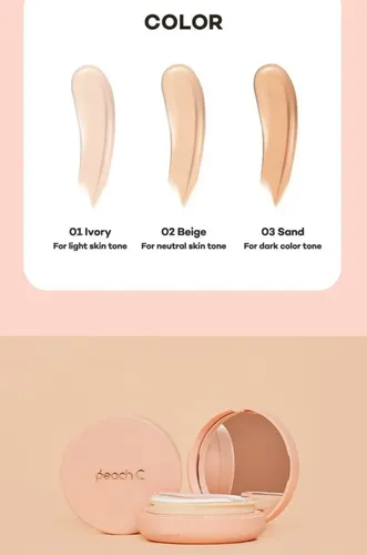 Base Coreana Cushion Bb Cream Peach C Kpop Kbeauty Importado