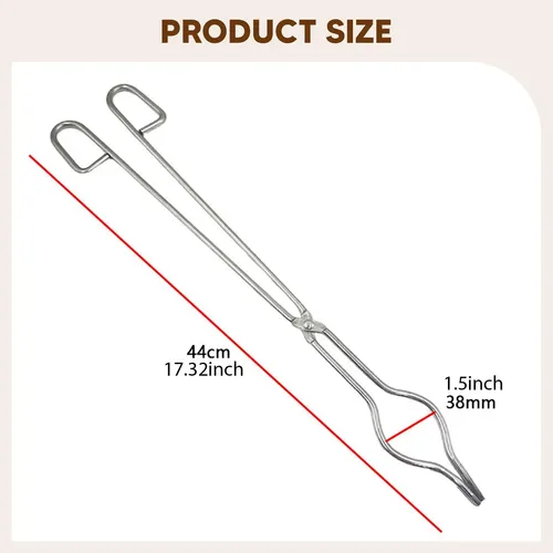 Crucible Tongs Con Fabricación En Acero 44 Centímetros
