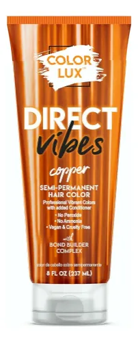 Color Lux Direct Vibes Cobre Semipermanente 8 Oz