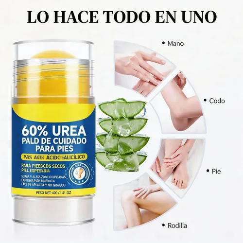 Crema Para Pies Hidratante Y Antigrietas Con Urea Al 60%