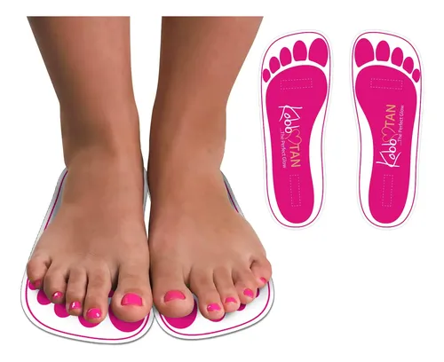 Almohadillas Desechables Kobbtan Spray Tan Para Pies, 60 Par
