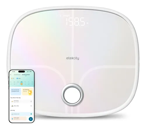 Báscula Recargable Inteligente Etekcity Para Peso Corporal,