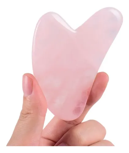 Gua Sha Piedra Natural Jade Masajeador Facial Firmeza Piel S