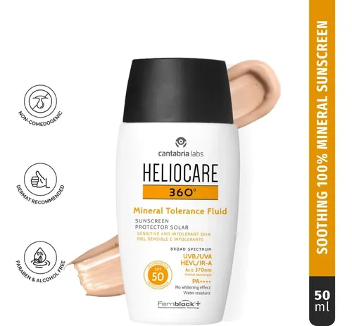 Protector Solar Mineral Spf50 Heliocare 360 Fluido 50 Ml