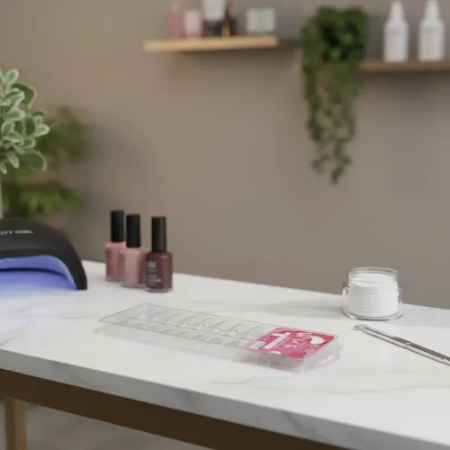 Tips Sistema Press On Ultra Fino Soft Gel Prelimado Estuche