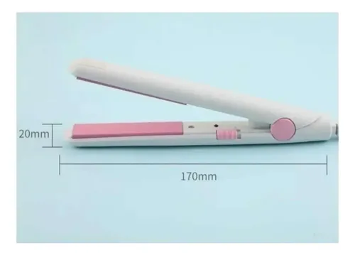 Planchita Mini Para Flequillo Para Pelo Viaje Cartera