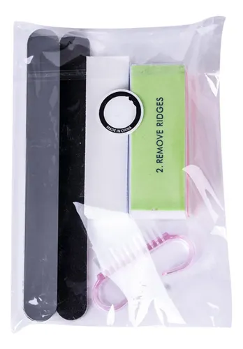 Set De Limas, Pulidoras, Cepillos Y Lijas Para Uñas