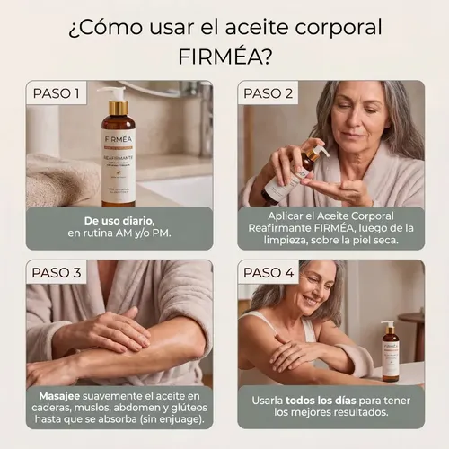 Aceite Anticelulitis Natural Y Reafirmante Firméa 125ml
