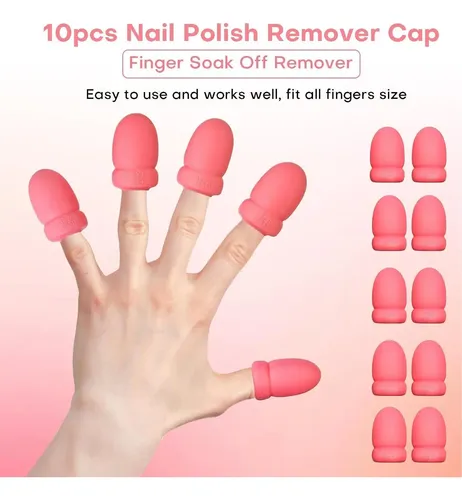 Kit De Removedor De Esmalte En Gel Magnetic Time Rosa 4 En 1