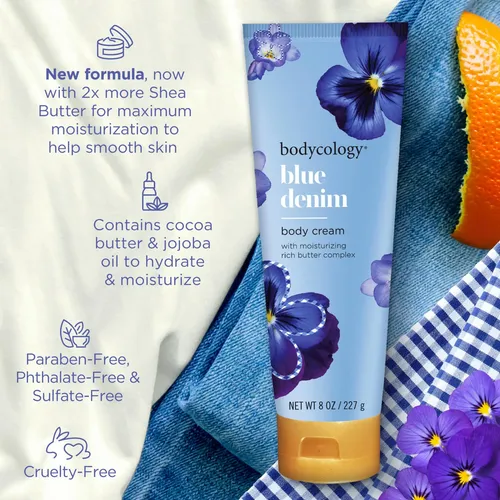 Crema Corporal Bodycology Manteca De Karité Azul Vaquero 240