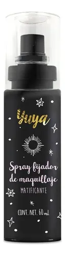 Spray Fijador Yuya-mate+transparente-60ml-resistente Agua
