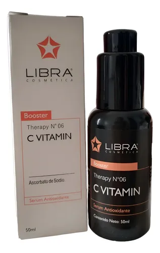 6 Booster Serum Vitamina C 50gr. Libra Cosmetica