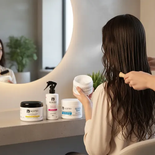 Kit Alisado Keratina Kerpro + Finish + Máscara Sin Formol