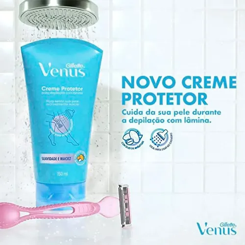 Gillette Venus Crema Para Afeitar Con Máquina 150ml
