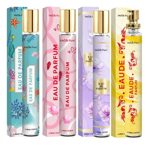 Eau De Toilette Clothes Of Skin Para Mujer, Paquete De 4 Unidades, 35 Ml