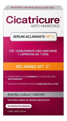 Cicatricure Sérum Aclarante Vit C 30 Ml