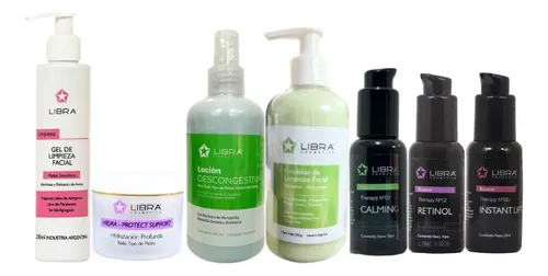 Kit Libra Skincare Rutina Facial Completa 7 Prod Piel Mixta