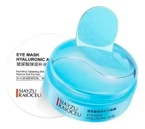 2 Parches De Hidrogel Para Ojos Colágeno Anti Ojera Umi