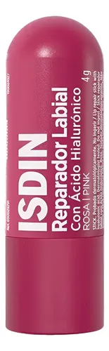 Isdin Reparador Labial Stick Con Ácido Hialurónico Rosa