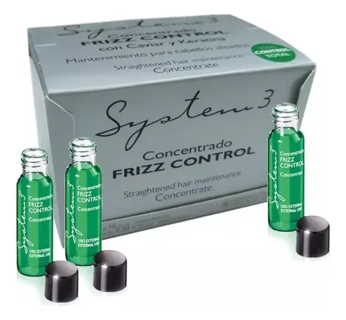 System3 Caja Ampolla Frizz Control 10ml X12