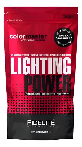 Polvo Decolorante Lighting Power Fidelité Colormaster 700 G.