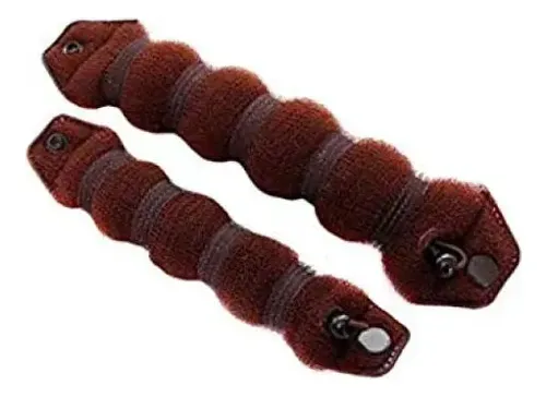 Juego De 2 Donas Para Peinar Cabello Dnhcll Marrón 18.5 Y