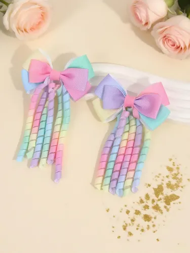 2 Lazos Para El Cabello Para Niñas, Accesorios Para El Cabel