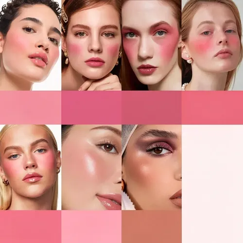 Paleta Kyda Blush Baked 12 Colores Peach Hush