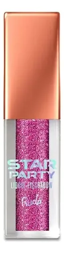 Sombra Liquida Star Party Liquid Eyeshadow Rude Cosmetics Color She’s A Star