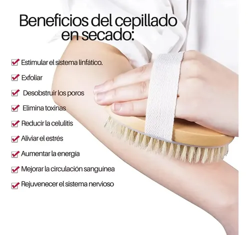 Calidad Superior Cepillo Corporal Exfoliante De Cerdas
