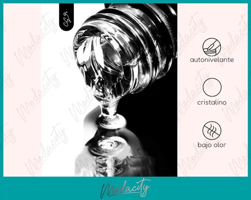 Top Coat Cristal City Girl 10ml Esmalte Semipermanente