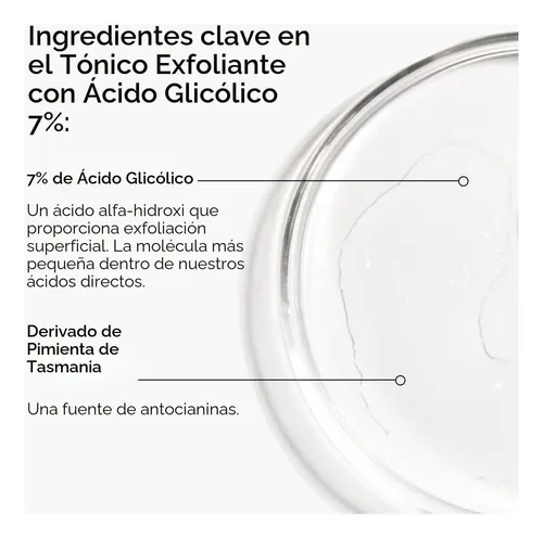 The Ordinary Glycolic Acid 7% Toning Para Manchas En La Piel