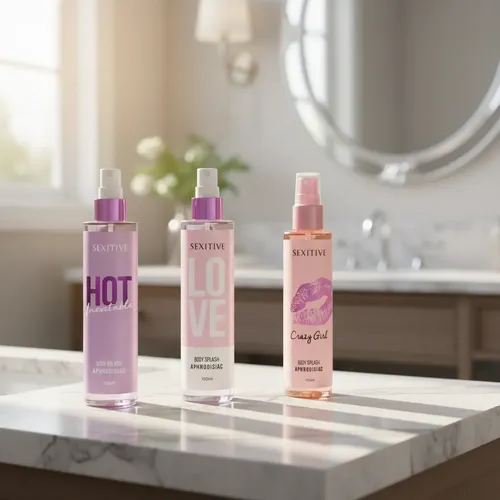 Kit X 3 Body Splash Sexitive Femenino Aphrodisiac