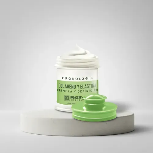 Crema Facial Reino Antiarrugas Colágeno Elastina Protector Solar 55g Día Noche