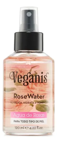 Veganis Agua De Rosas