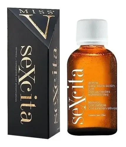 Miss V Sexcita Aceite Lubricante Con Componentes Estimulantes X 30 Ml