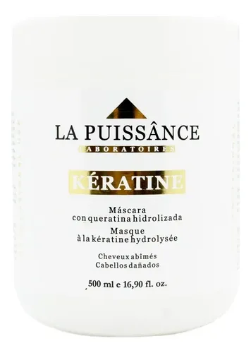 La Puissance Keratina Anti Frizz Máscara Pelo Dañado X 500ml