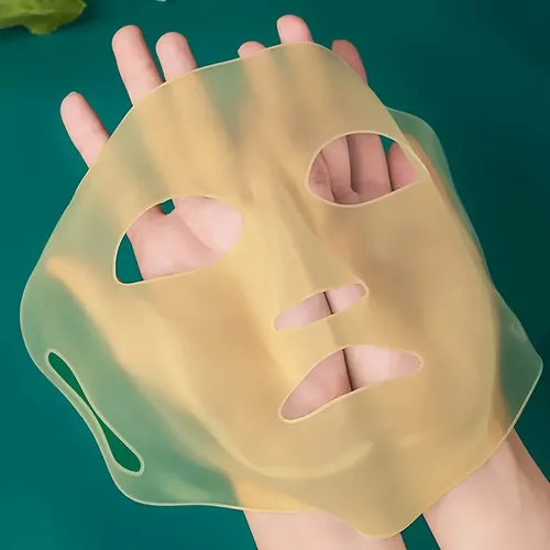Mascarilla Facial De Silicona 3d De 1 Pieza, Hidratante Y Re Todo Tipo De Piel