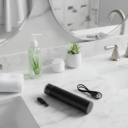 Mini Depiladora Eléctrica Portátil Con Cable Usb Recargable