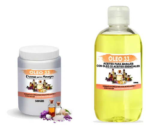 Combo Crema Y Oleo Descontacturantes Oleo 33 Caba Belgrano