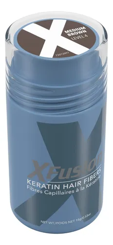 Hair Fibers Xfusion Keratin Medium Brown 15 G