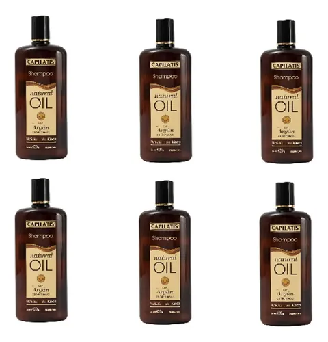 Shampoo Argan Cabellos Secos Capilatis 420ml X6un