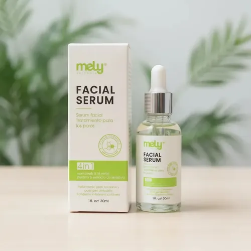 Serum Facial Con Ácido Hialurónico/colageno/vitamina C Mely Acneica Día/noche