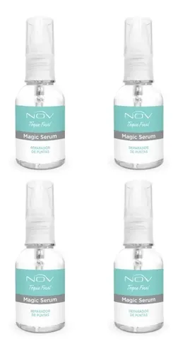 Kit X 4 Magic Serum Reparador De Puntas Nov X 50ml