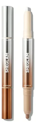 Sheglam Fine Line 2 In 1 Nose Contour & Highlight Pen Tono Del Maquillaje Buff