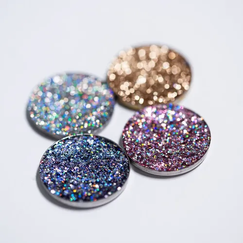 Sombras Para Ojos Mini Size Con Glitter Andrea Pellegrino X2