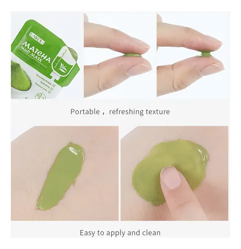S260704 Set De Mascarillas De Arcilla Verde Matcha, 5