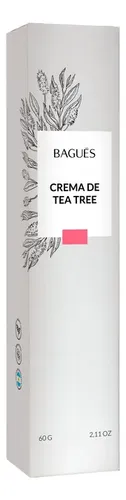 Crema Fungicida Tea Tree Bagués 60g En Pomo Con Aplicador